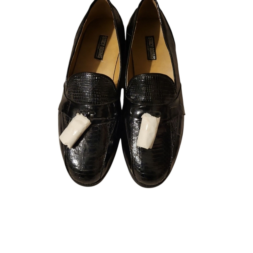 Stacy Adams Black Loafers for Men